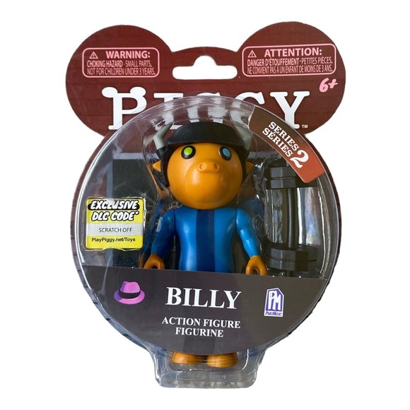 PIGGY Roblox Series 2 3.5” Billy Action Figure Toy with DLC Code *New Sealed - Picture 1 of 2